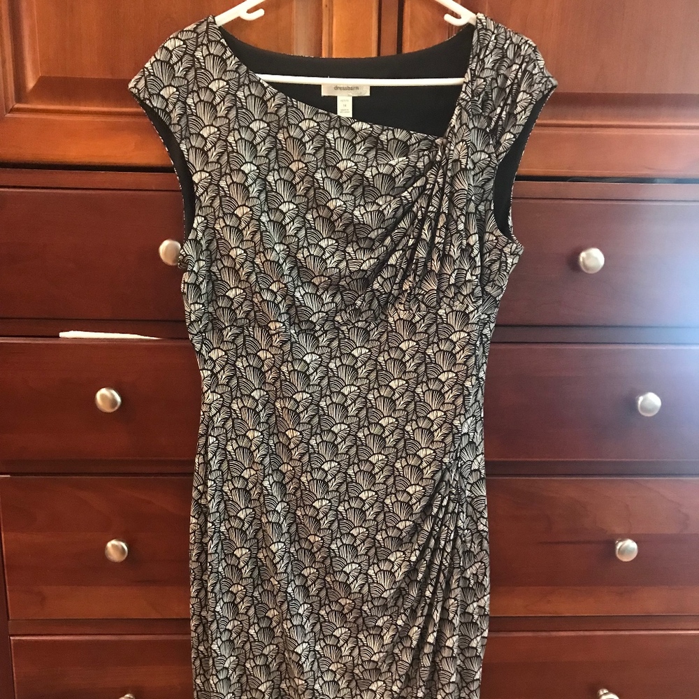 Black & White dress, Sz14P
